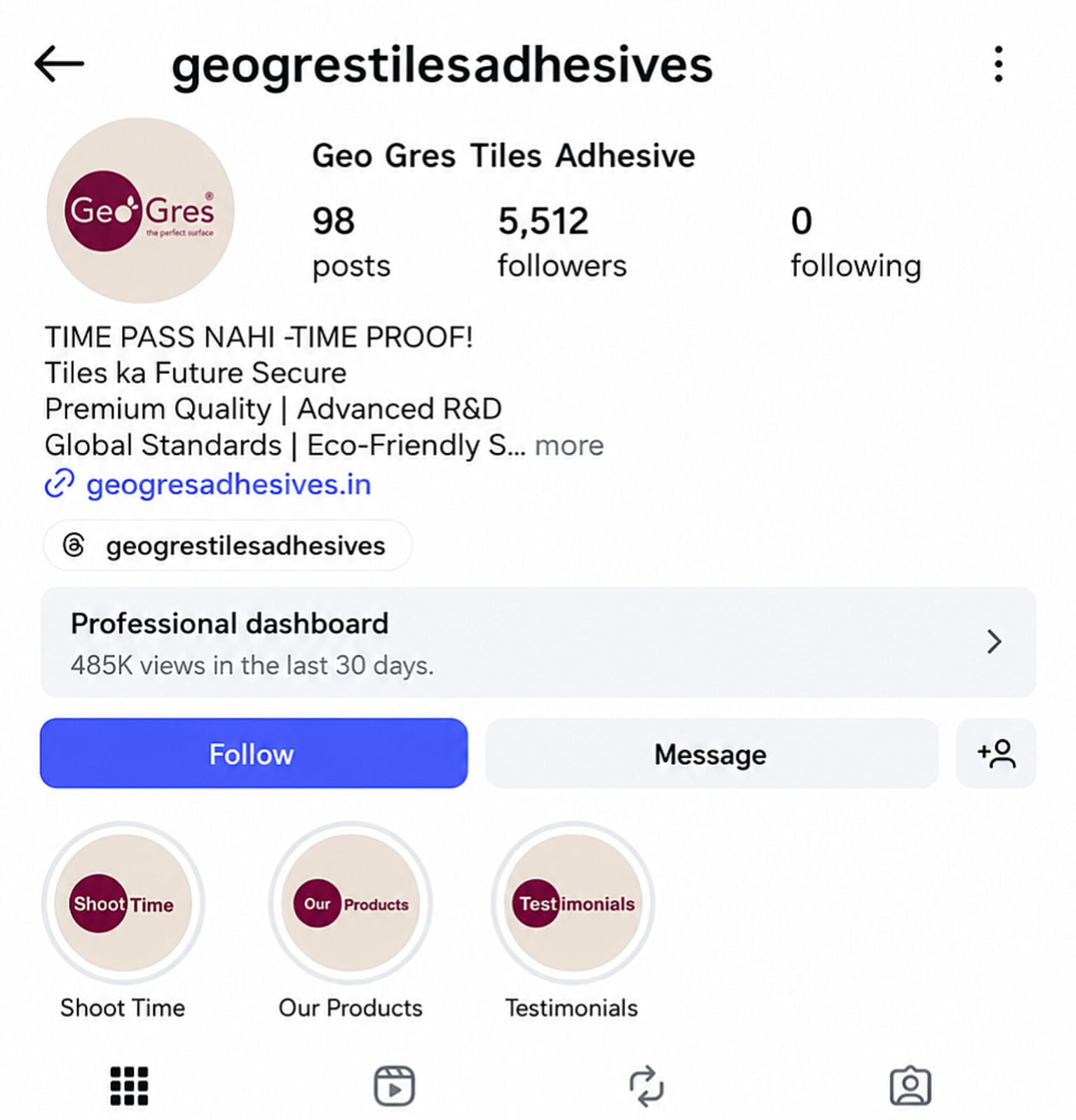 Instagram Profile Strategy Mockup 6